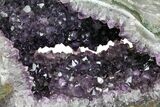Sparkly, Dark Purple Amethyst Geode - Uruguay #151311-1
